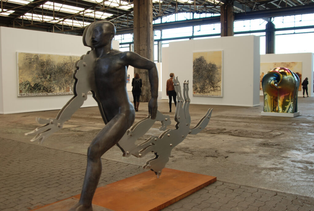 Main exhibition hall overview